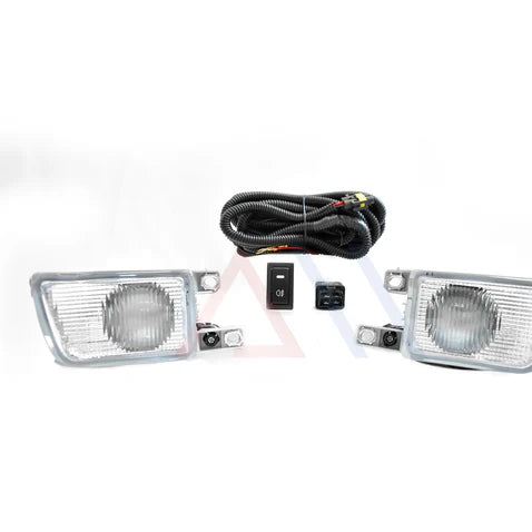 JUEGO FAROS NIEBLA CON LUPA GOLF/JETTA A3 93-99 C/CABLES SWITCH UNIVERSAL C/FOCOS #AM