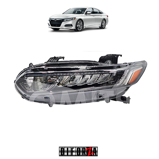 FARO ACCORD 2018-2021 F/CROMADO  C/LED  (VERSION SPORT )  IZQ  #OP