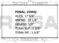 35858 AU RADIADOR ALUMINIO PLASTICO X-TRAIL 16V/24V 2.0/2.5 03-07 TRANS:AUTOMATICA RASA