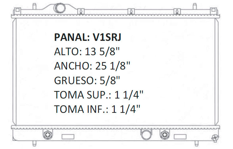 35671 AU RADIADOR ALUMINIO PLASTICO NEON /NEON RT L4 2.0 00-04 TRANS:AUTOMATICA RASA