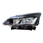 FARO NISSAN MARCH 2021-2024 F/CROMADO C/DRL  IZQ  #OP