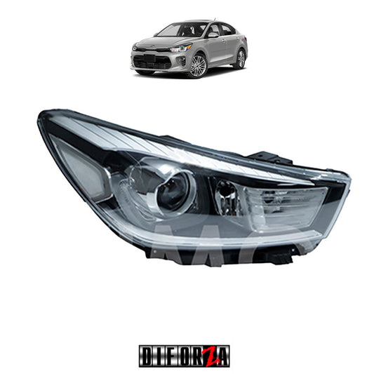 FARO RIO 2018-2022 F/NEGRO  C/LED C/LUPA (SEDAN/HATBACH)  DER #OP