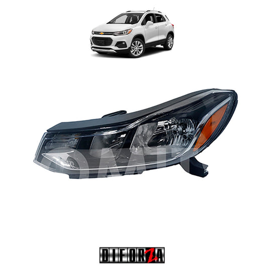 FARO TRAX 2017-2020 F/CROMADO C/MICA AMBAR (VERSION LS-LT)  IZQ  #OP