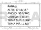 36153 AU RADIADOR ALUMINIO PLASTICO SIENNA 11-12 TRANS:AUT RASA #RS